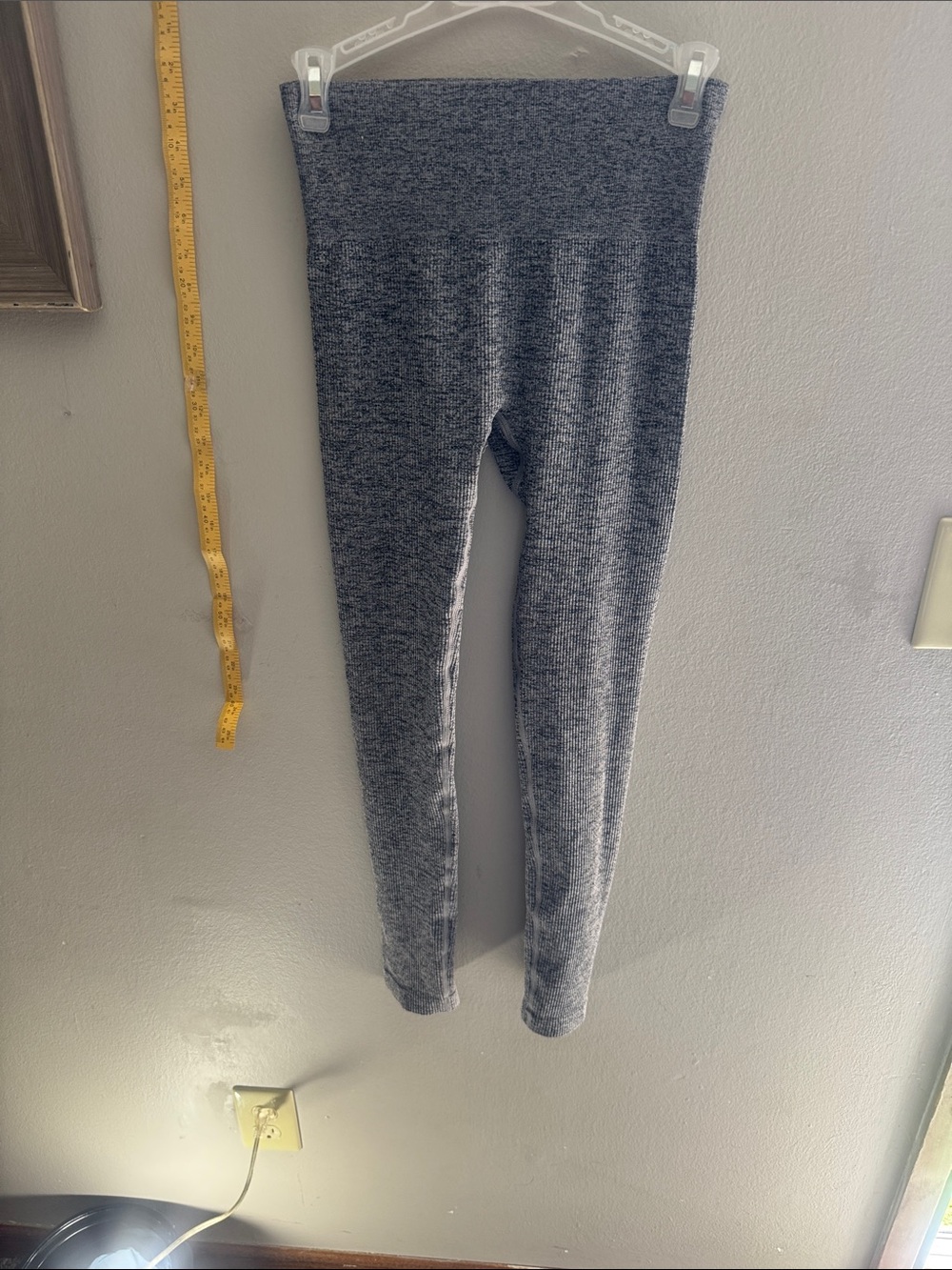 Colsie Heathered Gray Seamless Leggings